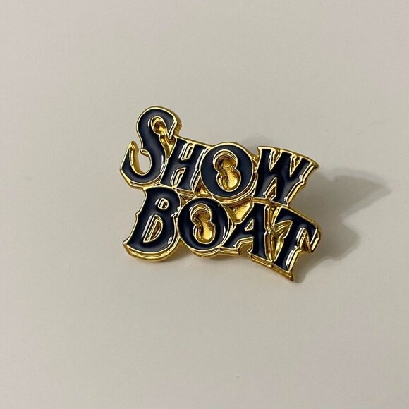 Vintage Show Boat Pin Broadway Musical Pin - Picture 9 of 9